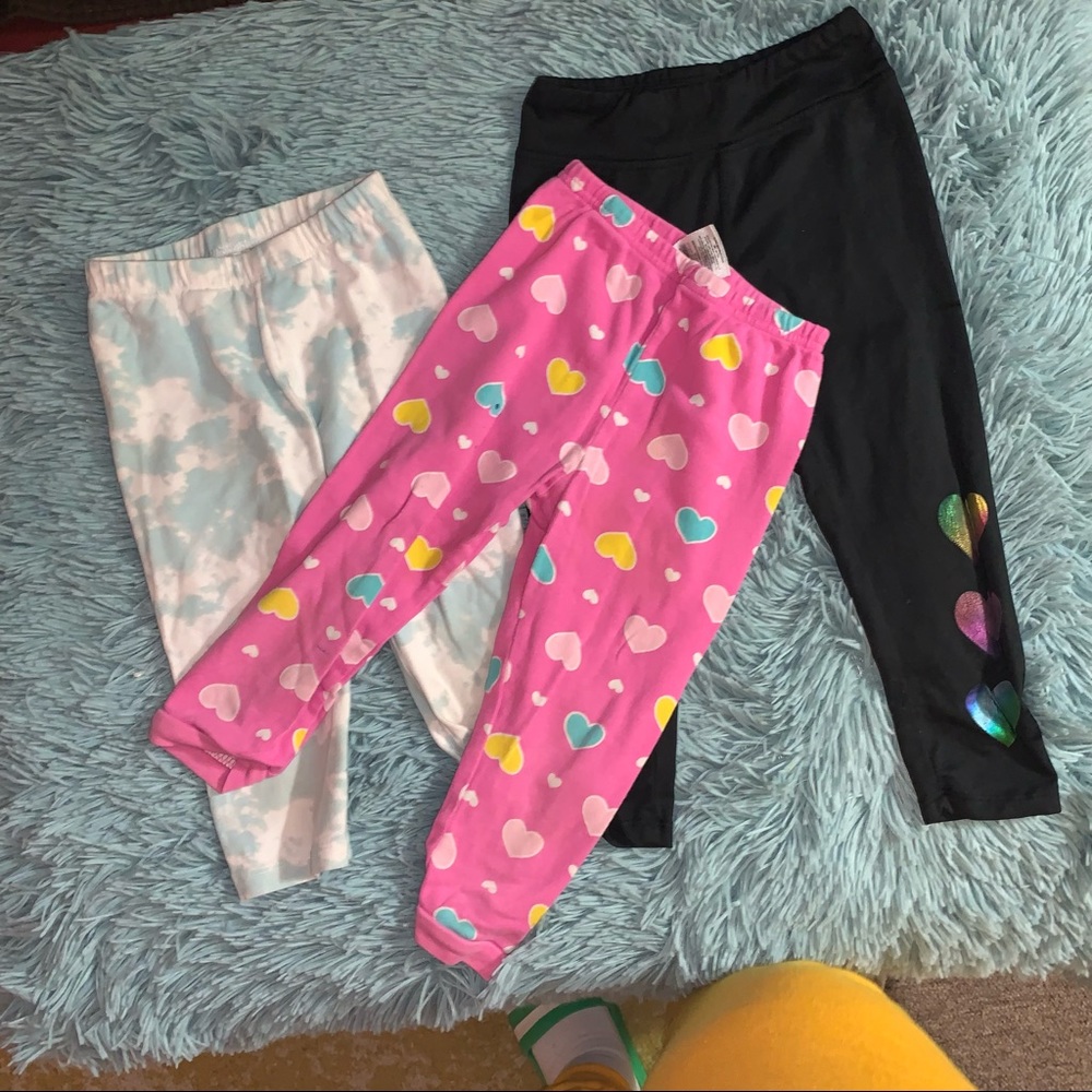 3 lounge pants Size 3t and 4 t
